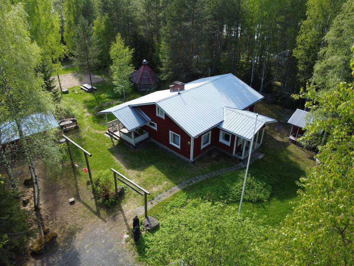 Villa Lomakoti Tuulensuoja Karvasjarvi Exterior foto