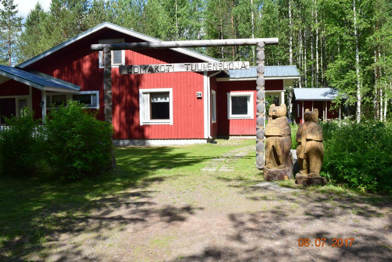Villa Lomakoti Tuulensuoja Karvasjarvi Exterior foto